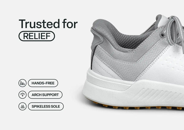 Approach Shot Hands-Free Golf - White/Silver