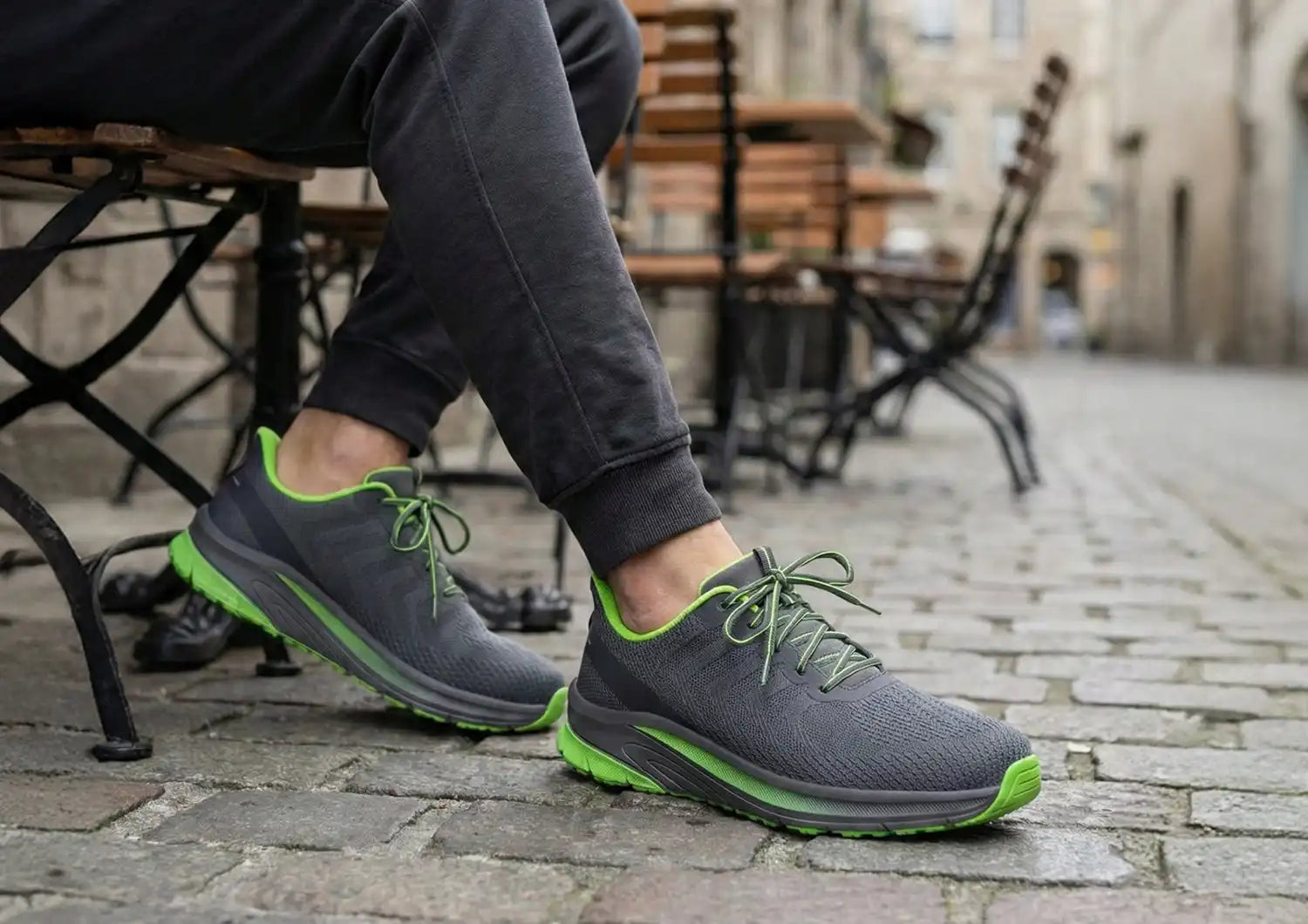 Tilos Hands-Free - Dark Gray/Lime Secondary image