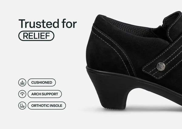 Eva - Black Suede