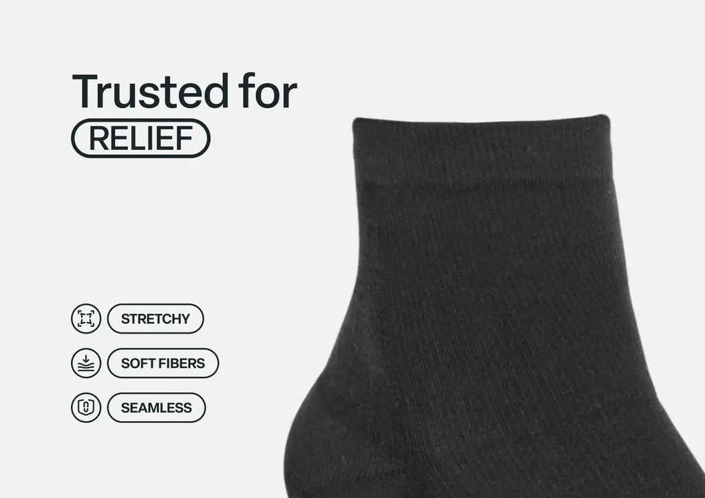Compression Ankle Socks 20-30 mmHg - Black