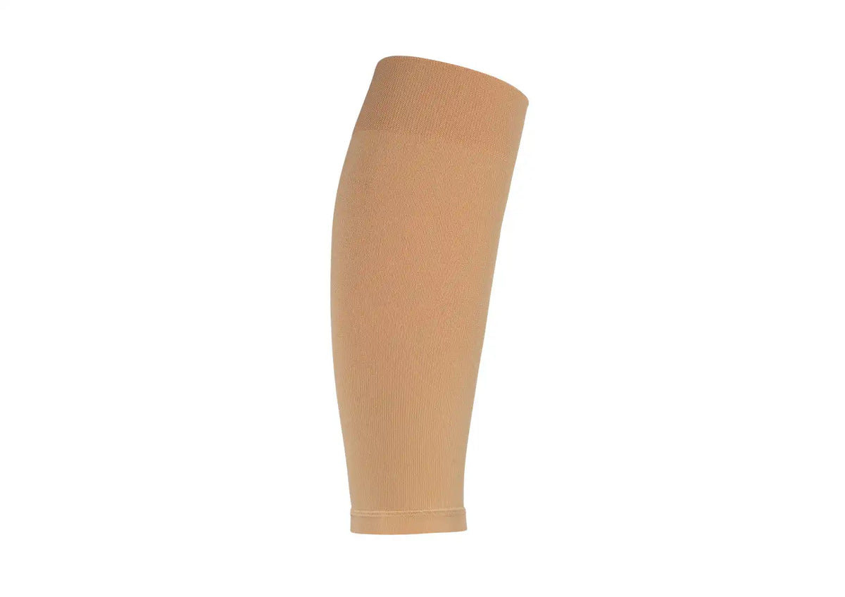 Compression Calf Sleeves Standard 20-30 mmHg - Tan Main image