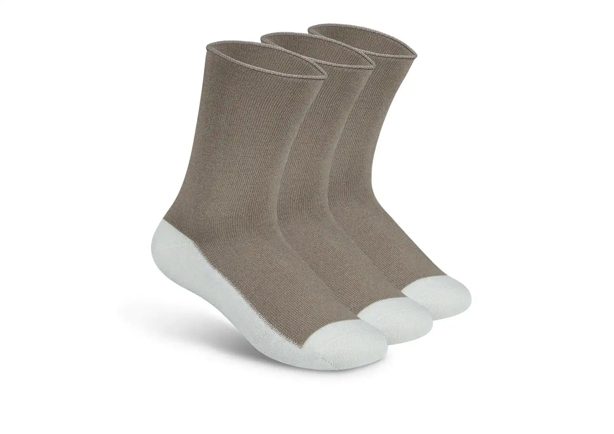 Casual/Dress Diabetic Socks - Brown Main image