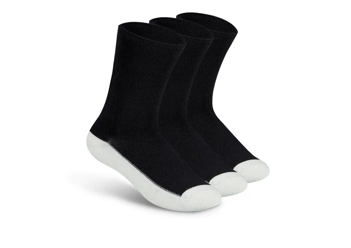Casual/Dress Diabetic Socks - Black Main image