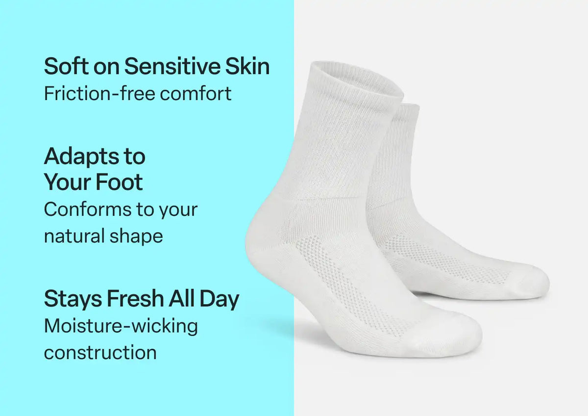 Padded Sole Diabetic Socks