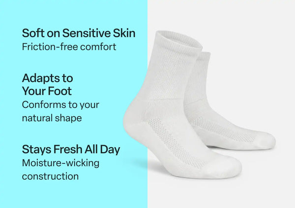 Padded Sole Diabetic Socks