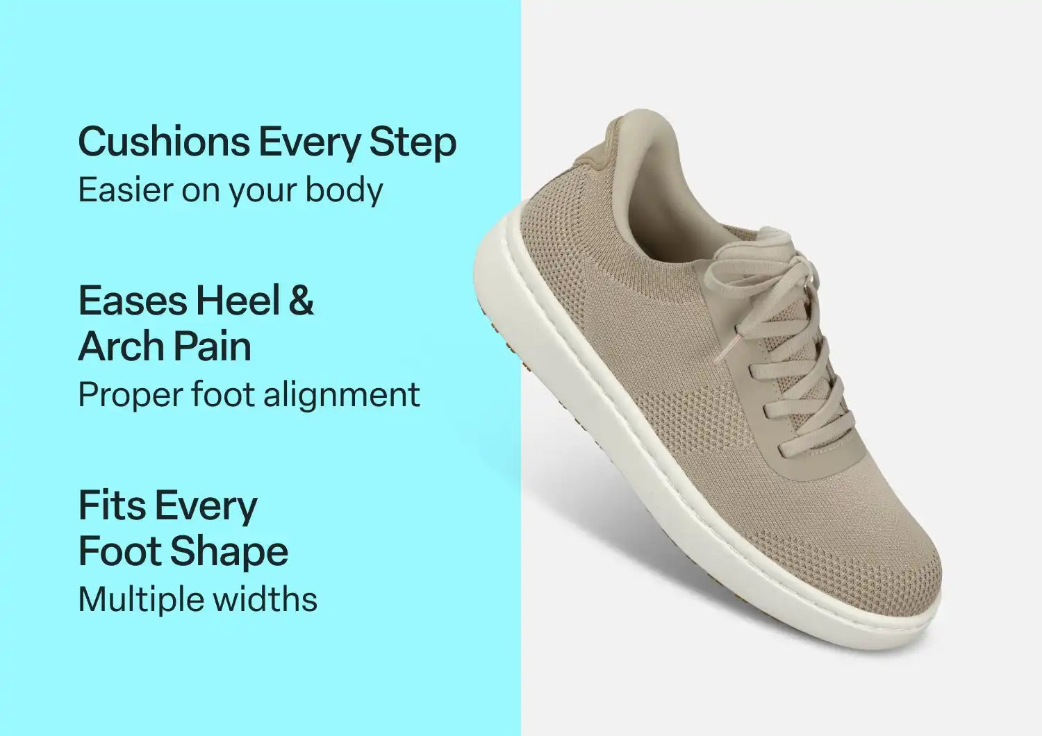 Wander Hands-Free Knit - Beige Secondary image