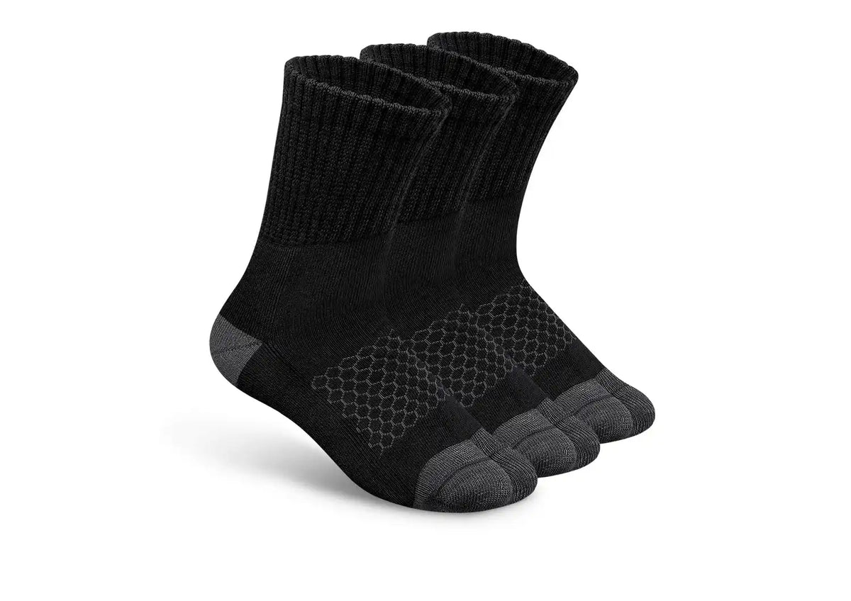 Bunion Relief, Padded Ankle Socks - Black Main image