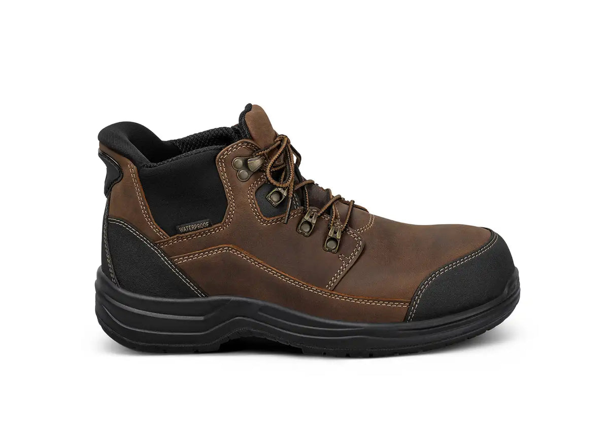 Graphite Hands-Free Work Boots - Brown Main image