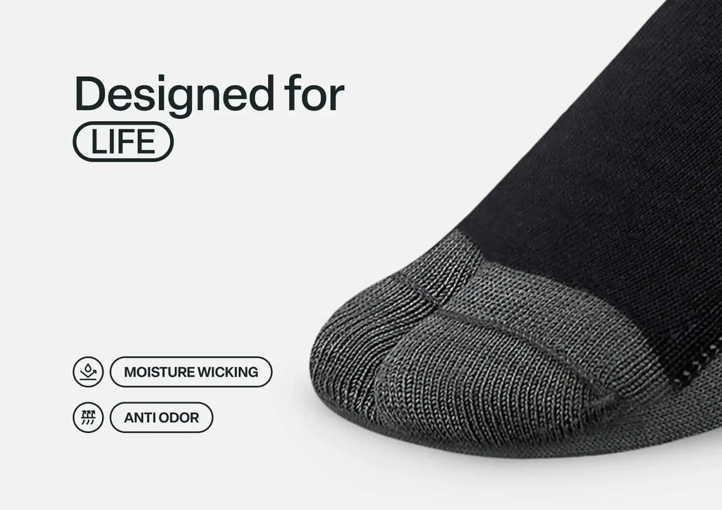 Bunion Relief Socks - Charcoal