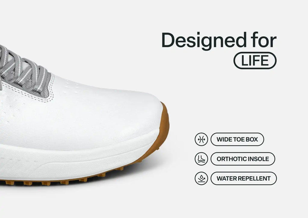 Approach Shot Hands-Free Golf - White/Silver