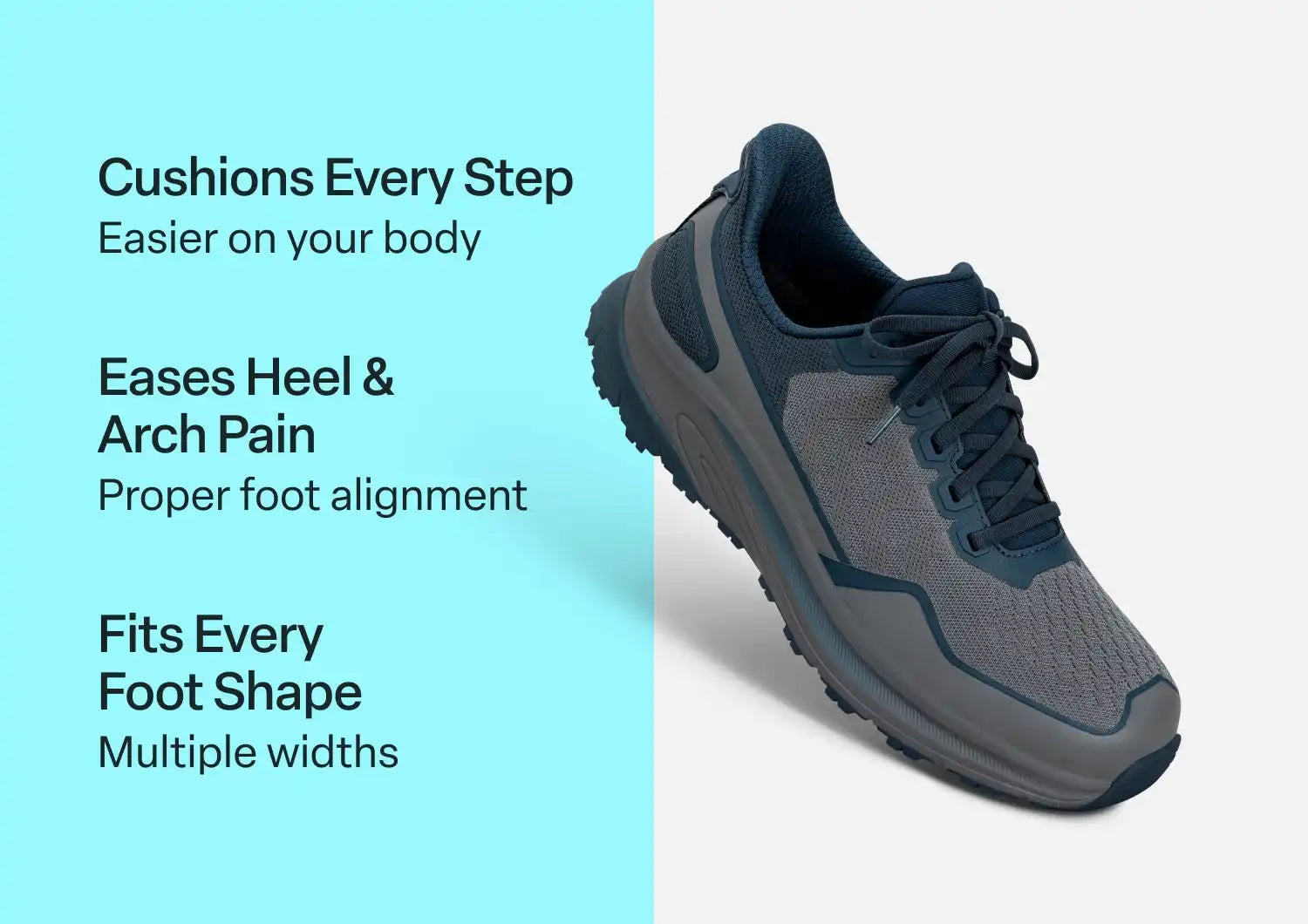 Tilos Trail Hands-Free - Gray/Teal Secondary image