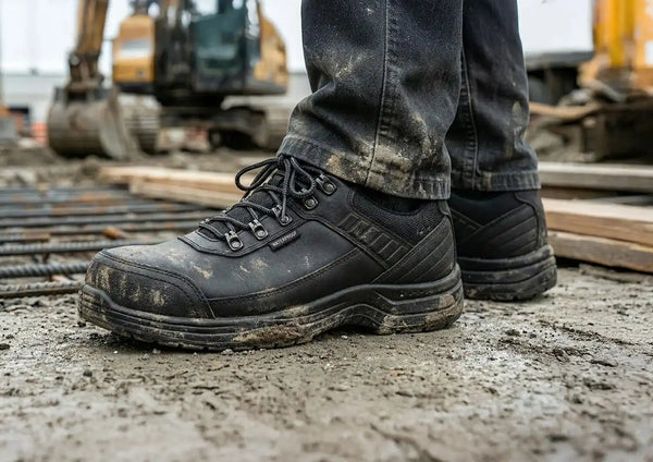 Slate Hands-Free Work Shoes - Black