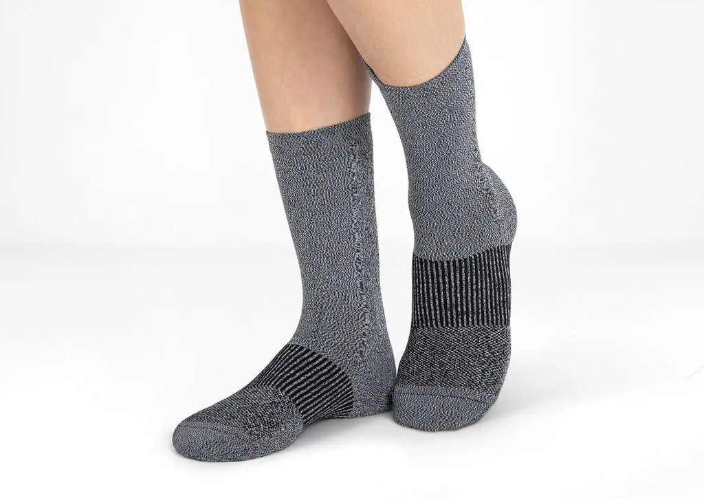 Mid-Calf Compression Socks 18-25 mmHg - Gray