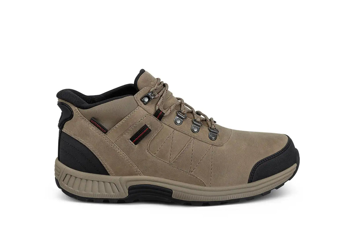 Dalton Hands-Free Waterproof - Taupe/Red Main image