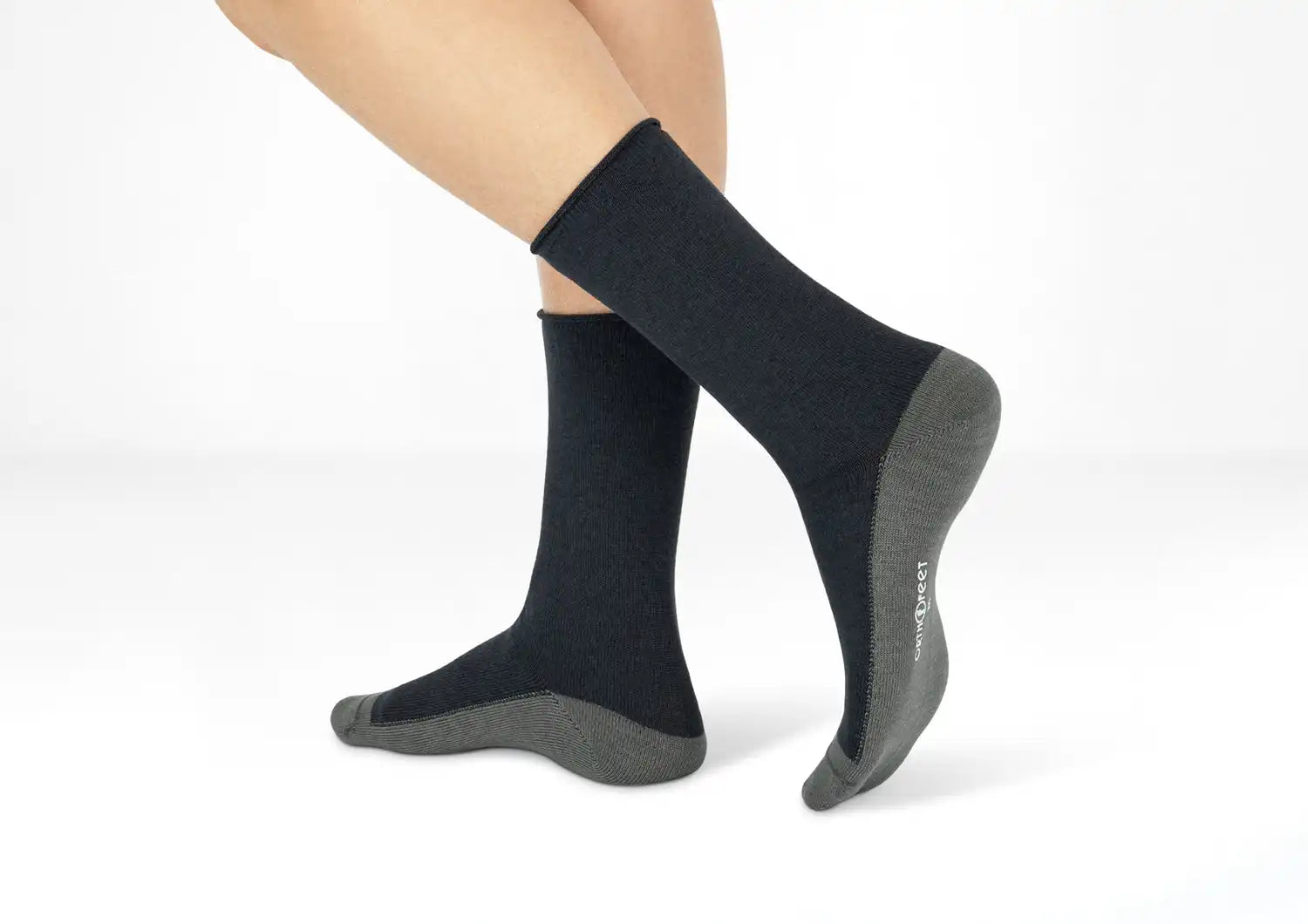 Casual/Dress Socks - Charcoal Secondary image